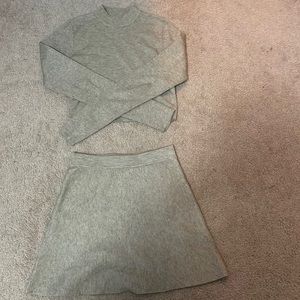 Two-piece sweater set